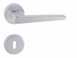 Klika na dveře TI - SECO - R 1964 OCS - Chrom broušený (96)