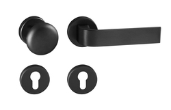 Klika na dveře TI - CINTO - R 2732 BS - Černá matná (153)