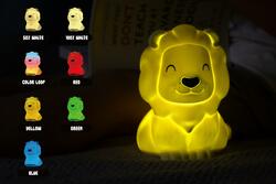 DHINK438-21 DHK - Silikonová noční lampička - Lev 