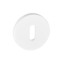 Rozeta ke klice MP - ROZETA - R S6 WS - Bílá matná