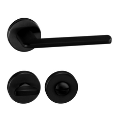 Klika na dveře TI - Eliptica - R 3098 BS - Černá matná (153)