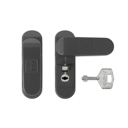 PD - Otočná západka s uzamykáním ANT - Antracit (RAL7016)