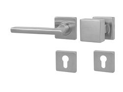 Klika na dveře MP - DANIELA - HR BN - Broušená nerez