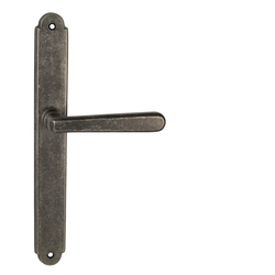 Klika na dveře NI - ALT WIEN Štít OGA - Antik šedá