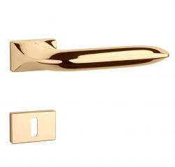 Klika na dveře AS - GLADIOLA - RT 7S OLV PVD - Mosaz leštěná lakovaná PVD