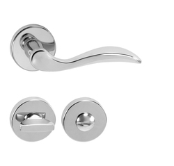 Klika na dveře TI - LEA - R 1948 OC - ​​Chrom lesklý (03)