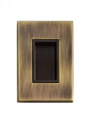 TI - Mušle na posuvné dveře - 2649 OGS - Bronz česaný matný (77)