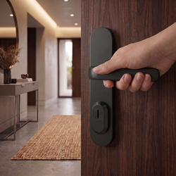 Bezpečnostní kování RC4 MPK - SECURO INOX S01 PLUS - SO TARA BS PVD - Černá matná PVD