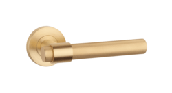 Klika na dveře SH - OVAL - R 1743 PRO 8 MM OLS - Mosaz broušená