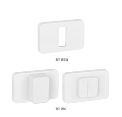 Rozeta ke klice MPK - ROZETA GRANDERA - RT WS - Bílá matná