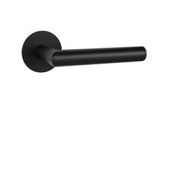 Klika na dveře MP - FAVORIT 22 - R 3SM BS - Černá matná