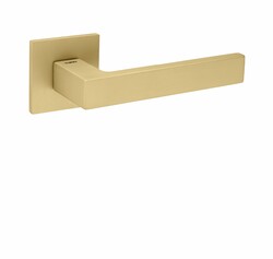 Klika na dveře TI - SQUARE - HR 2275Q 5S OLM - Zlatá matná (208)