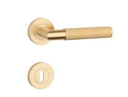 Klika na dveře SH - OVAL - R 1742 PRO 8 MM OLS - Mosaz broušená