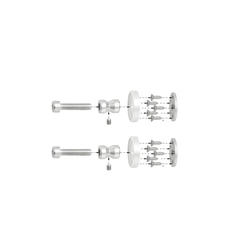 WA - Spojovací materiál WA/B ks DŘEVO Bílá (RAL 9016)