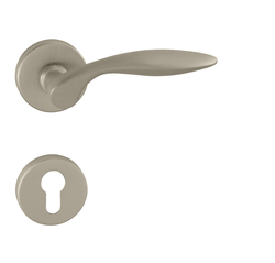 Klika na dveře TI - CLAUDIA - R 1938 NP - Nikl perla (142)