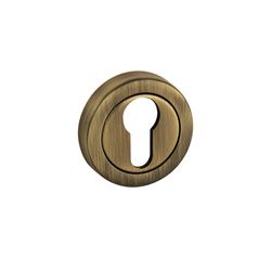 Rozeta ke klice TI - ROZETA - R dělená OGS - Bronz česaný matný (77)