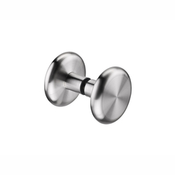 JNF - ÚCHYTKA NA SKLENĚNÉ DVEŘE IN.00.099.V BN - Broušená nerez