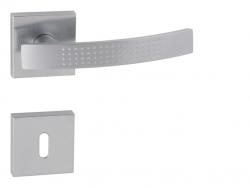 Klika na dveře FT - DOTS - HR Q OCS - Chrom broušený