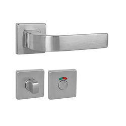 Klika na dveře MP - SUNNY - HR BN - Broušená nerez