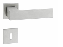 Klika na dveře JNF - SQUARE 153 - HR BN - Broušená nerez