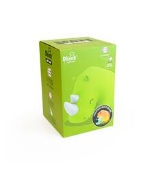 DHINK437-01 DHK - Silikonová noční lampička - Nosorožec 