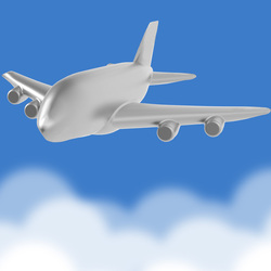 MTM938 MTM - KLÍČENKA - Letadlo 