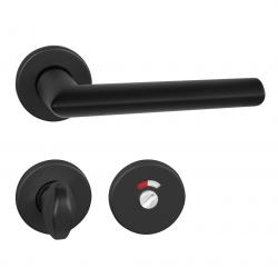 Klika na dveře BA - NEVADA - R BS - Černá matná