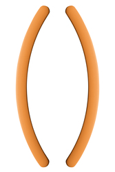 CB - MADLO NA POSUVNÉ DVEŘE ONE - pár Oranžová matná (C08)