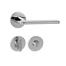 Klika na dveře TI - ELIPTICA - R 3098 5S OC - ​​Chrom lesklý (03)