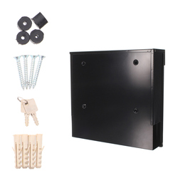 RR - POŠTOVNÍ SCHRÁNKA KENSINGTON - T05742 Černá