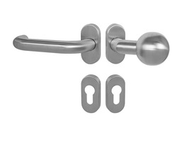 Klika na dveře MP - COSLAN - UOR BN - Broušená nerez