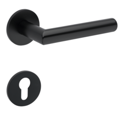 Klika na dveře TI - FAVORIT - R 4152 5S BS - Černá matná (153)