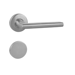 Klika na dveře MP - DANIELA - R BN - Broušená nerez