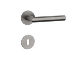 Klika na dveře SH - OVAL - R 1750 3SM T PVD - Titan PVD