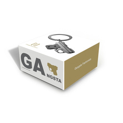 MTM973 MTM - KLÍČENKA - Pistol černá 