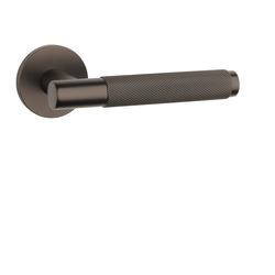 Klika na dveře AT - MOLINIA - R 7S HNM - Hnědá matná