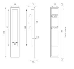 PR - Mušle bez otvoru 1098Z CP - Chrom perla
