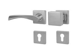 Klika na dveře MP - TORNADO - HR BN - Broušená nerez