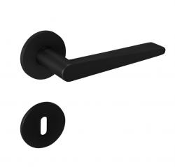 Klika na dveře TI - SECO - R 1964 5S BS - Černá matná (153)