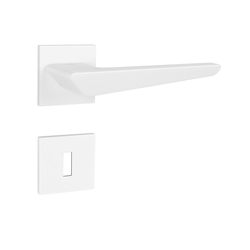 Klika na dveře TI - TIGA - HR 4154Q 5S WS - Bílá matná (152)