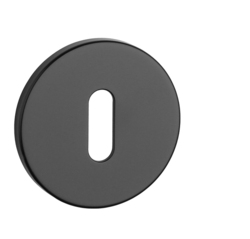 Rozeta ke klice AS - ROZETA - R 5S BS - Černá matná