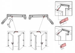 MP - Koordinátor zavírání WS - Bílá matná