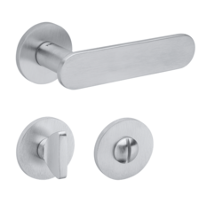 Klika na dveře TI - NELA - R 4158 5S OCS - Chrom broušený (96)