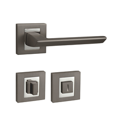 Klika na dveře MP - JASPER - HR T/OC - Titan / chrom lesklý