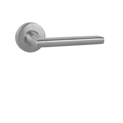 Klika na dveře MP - DANIELA - R BN - Broušená nerez