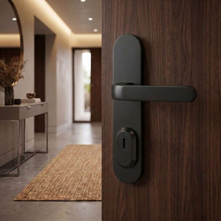 Bezpečnostní kování RC4 MPK - SECURO INOX S01 PLUS - SO TARA BS PVD - Černá matná PVD