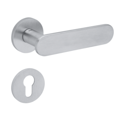 Klika na dveře TI - NELA - R 4158 5S OCS - Chrom broušený (96)