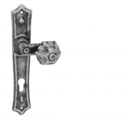 Klika na dveře LR - AGAVE Kovaná šedá