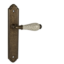 Klika na dveře MP - LEONTINA - SO OBA - Antik bronz