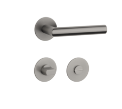 Klika na dveře SH - OVAL - R 1750 3SM T PVD - Titan PVD